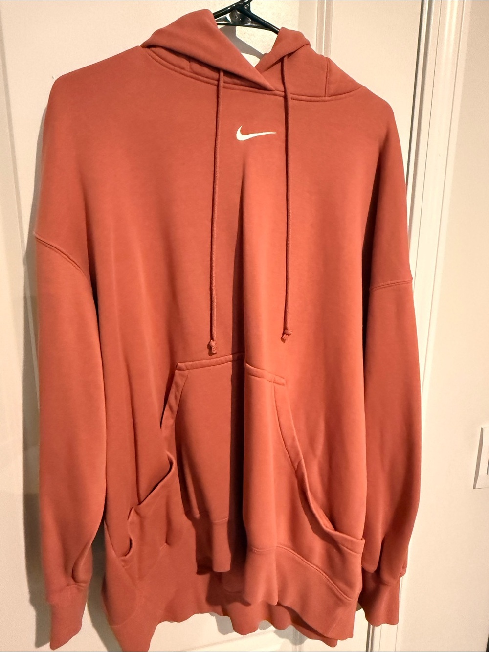 Nike Women’s Rust Orange Pullover Hoodie